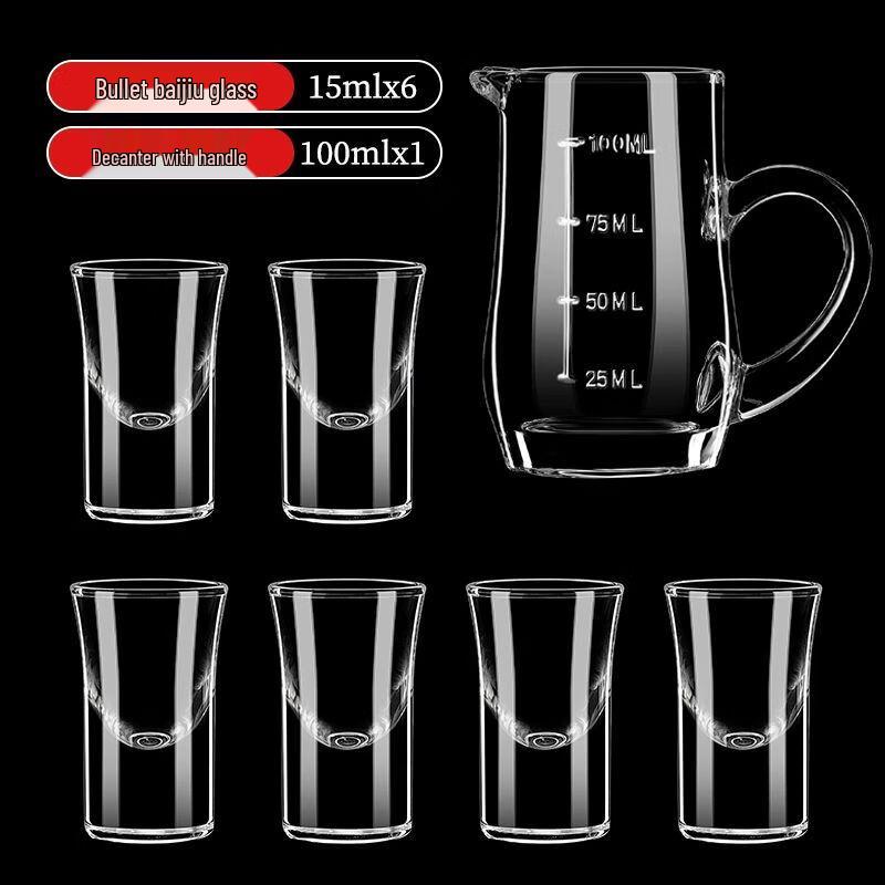 Glasdekanter und Weinkrug-Set