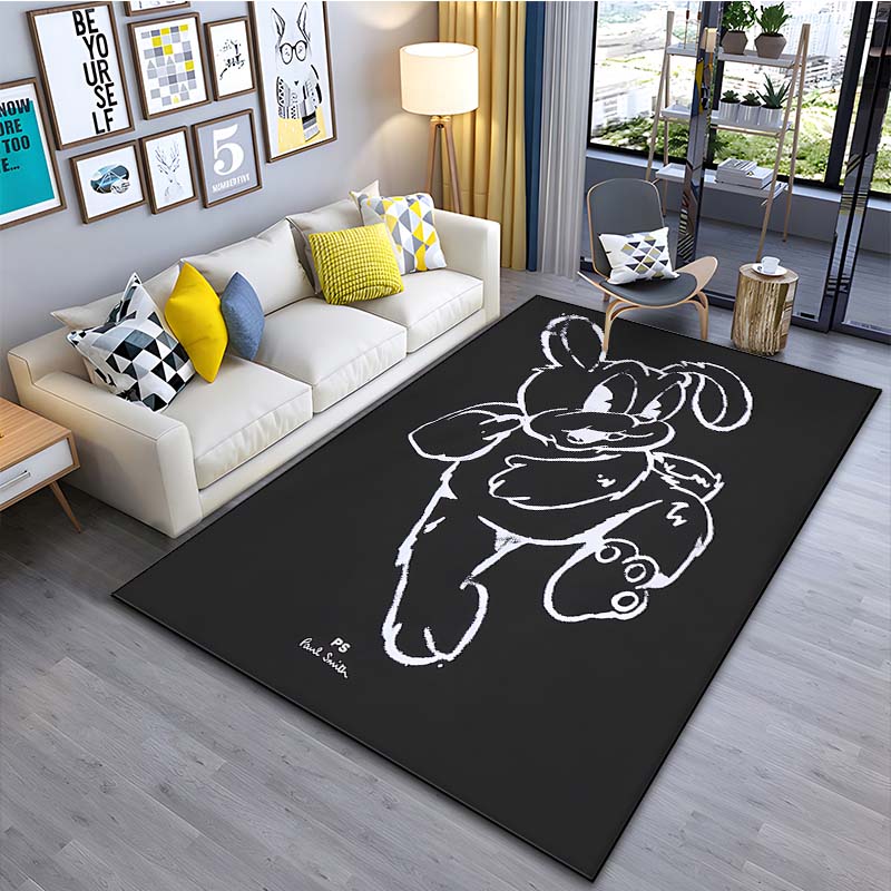 London Fashion P-Paul Smith Printed Floor Mat Carpet 15 Sizes Living Room Bedroom Bedside Sill Bathroom Floor Mat Home Decor