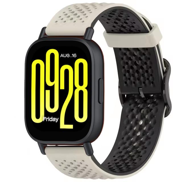 20mm 22mm Silikonarmband für Redmi Watch 5 Active/Lite Sport Smartwatch Atmungsaktives Ersatzarmband für Redmi Watch 5 Lite