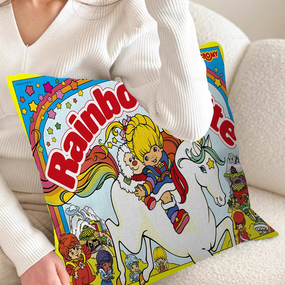 Rainbow Brite Red Butler TV Personalized Picture Text Home Decorative Pillows Household Gifts xcm 30x30 cm