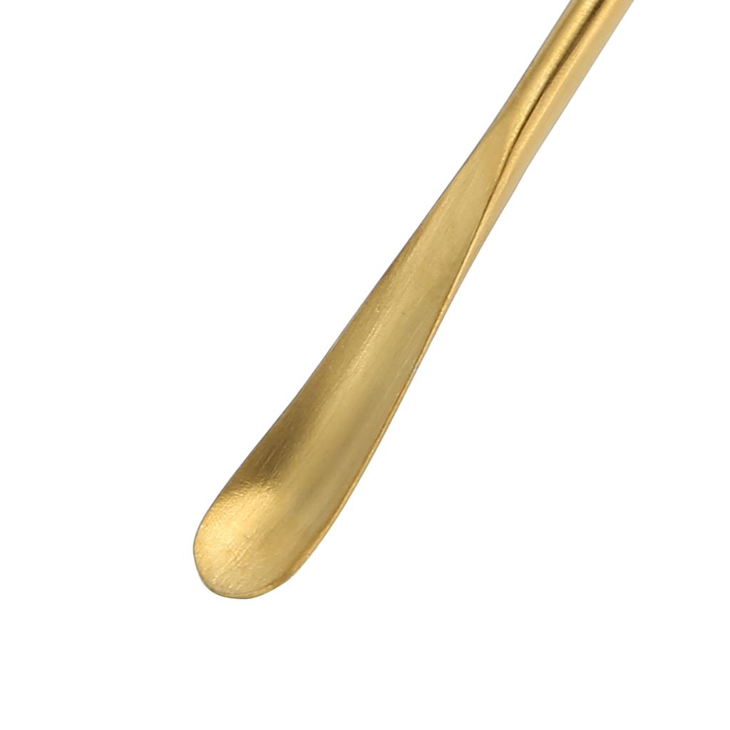 Stainless Steel Mixing Spoon Handle Coffee Small Spoon Mixing Stick for Home Restaurant