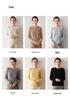 Soft & Delicate Women's Cashmere Sweater: Round Neck, Long Sleeve, Solid Color, Elegant Knitwear for 2025