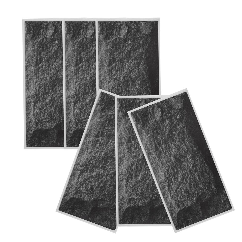 6Pcs Matte Wall Sticker Waterproof SelfAdhesive NonSlip Floor Sticker for Home Use
