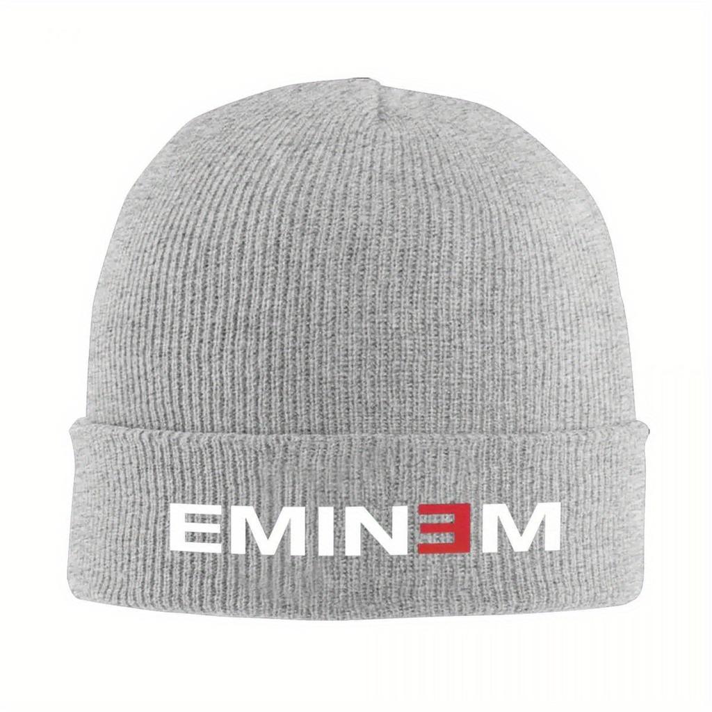 Eminem Rapper Rap God Knitted Hat Women's Men's Beanies Autumn Winter Hat Old School Music Hip Hop Cap