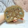 Diamond Dinner Bag Glass Diamond Clutch Bag Banquet Ladies Bag