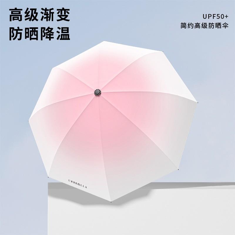 24-Rib Automatic Large Folding Umbrella Women Double Person UV Protection Rain Sun Dual Use