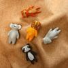 Cartoon Animals Kid's Ceramic Drawer Furniture Knobs Children Cute Cabinet Pulls Dresser Knob Cute Cupboard Handle