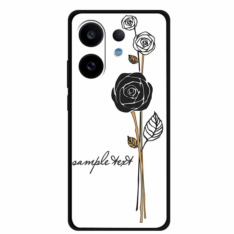 

3D Emboss Case For Vivo V60 5G Phone Case V 60 Flowers Silicone Soft Coque Funda For Vivo T4 Pro X200 FE 5G Back Cover Case Bag Vivo X200 FE 5G