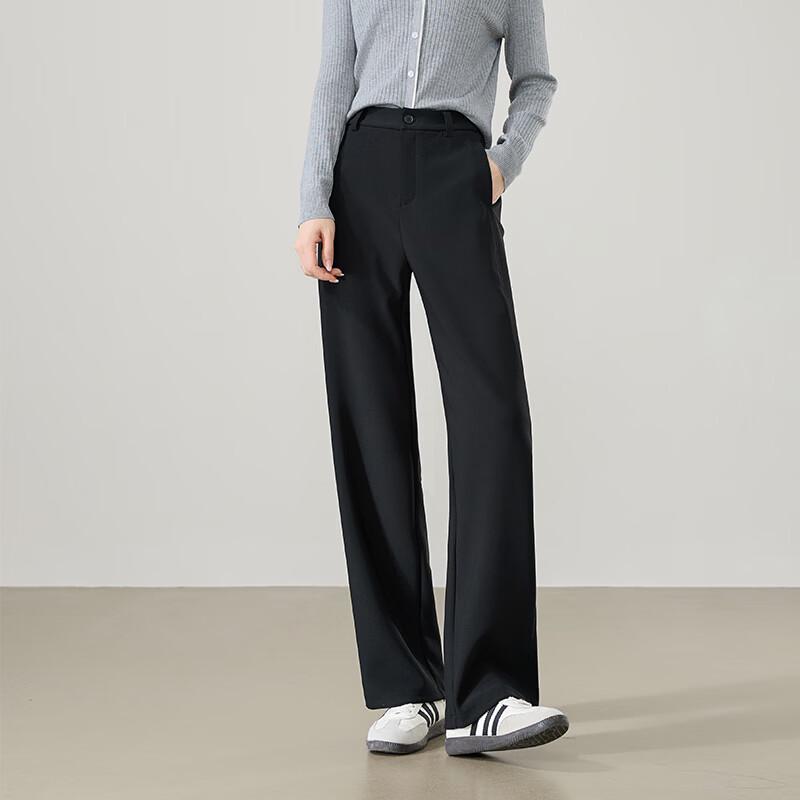 ESE-Y Women s High-Waist Straight-Leg Tailored Trousers 29