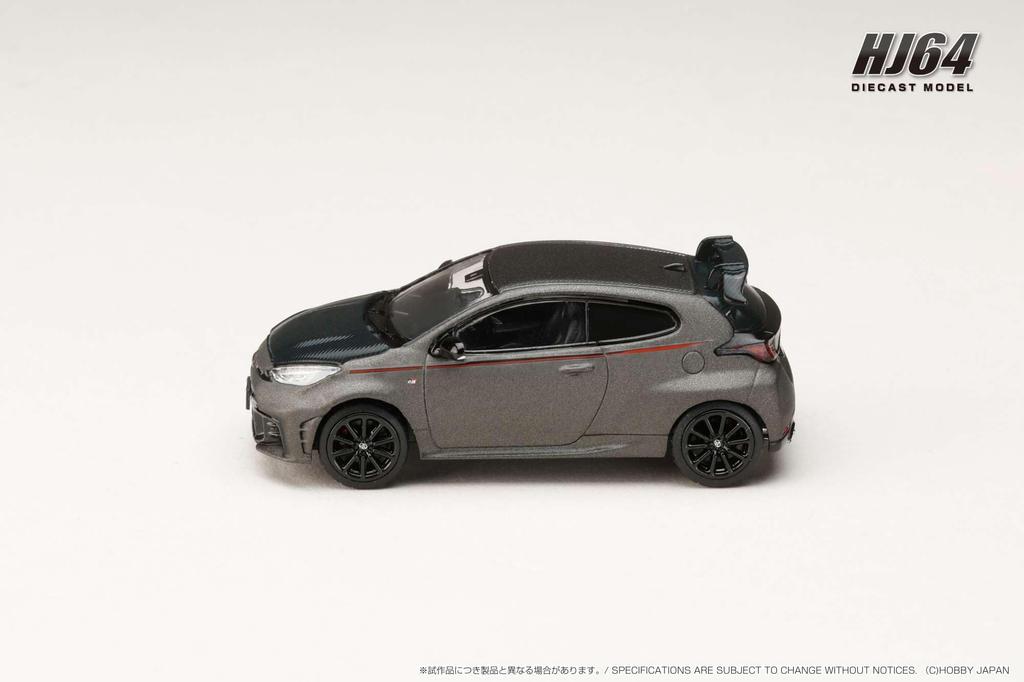 Toyota GR Yaris RZ High Performance 2024 Custom Version Matte Steel 1/64 /