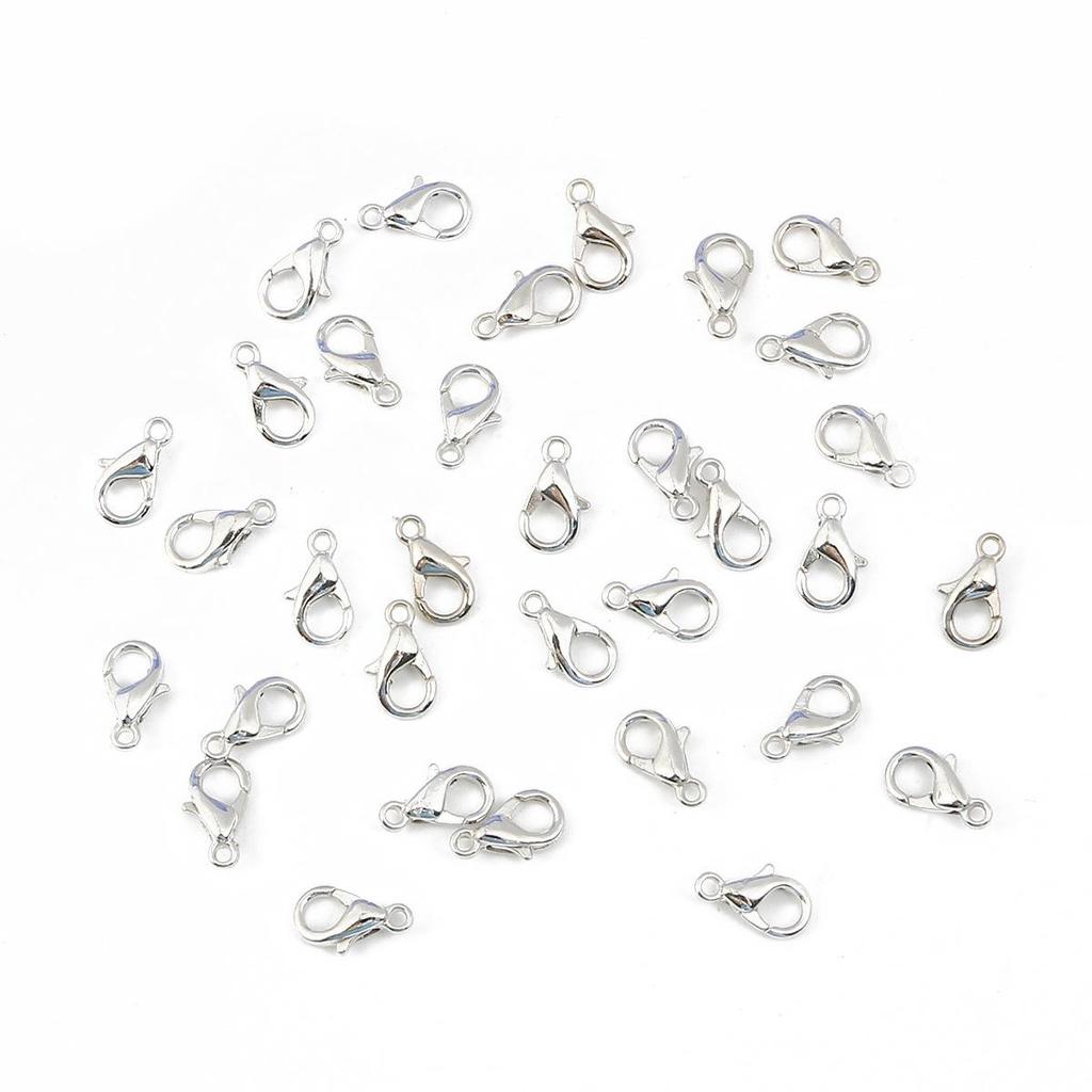 Zinc Alloy Lobster Clasp Connectors for Jewelry Making