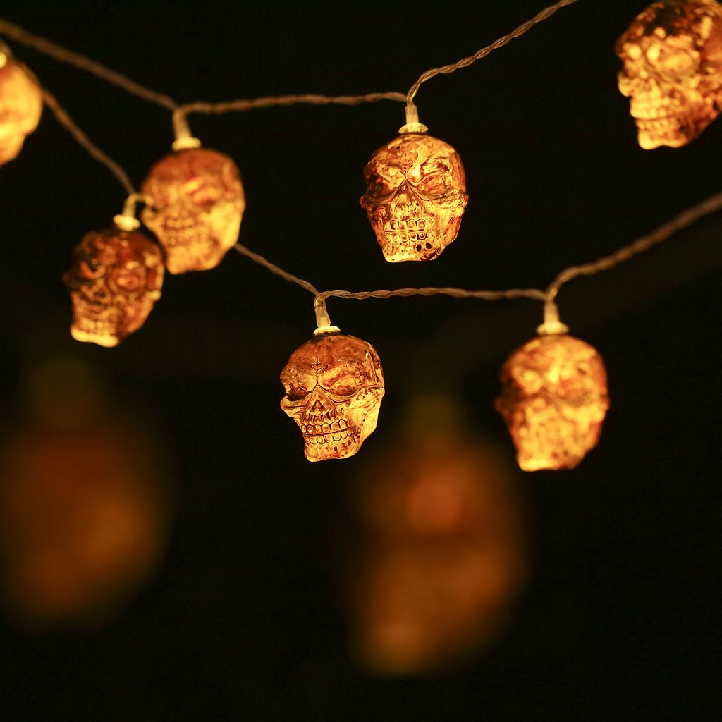 Halloween String Lights Holiday Decorative Lights String Lamp Atmosphere Halloween Decoration Light