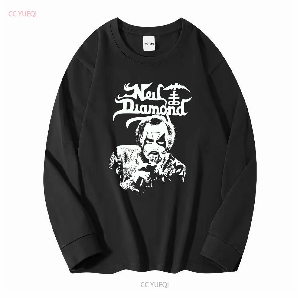 König Neil Diamond T-Shirt Volle Größe S 5XL Vintage Gewaschen Dehnbar Herren Leichtes Oberteil Für Den Alltag Grafik Streetwear