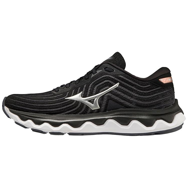 (WMNS) Mizuno Wave Horizon 6 `Black`