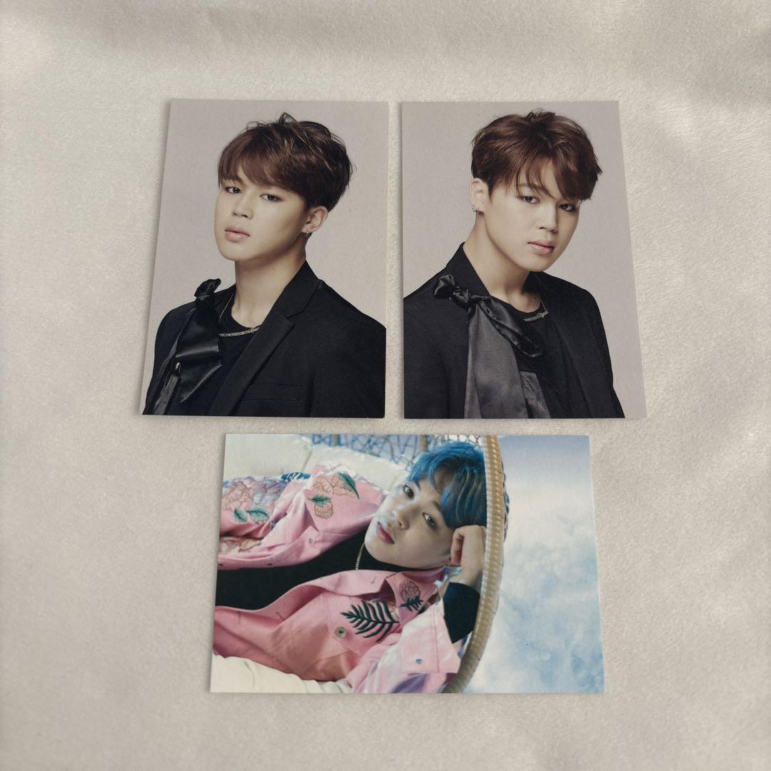 

[USED] BTS Jimin Mini Photo Trading Card Hwayangyeonhwa Wings Korea
