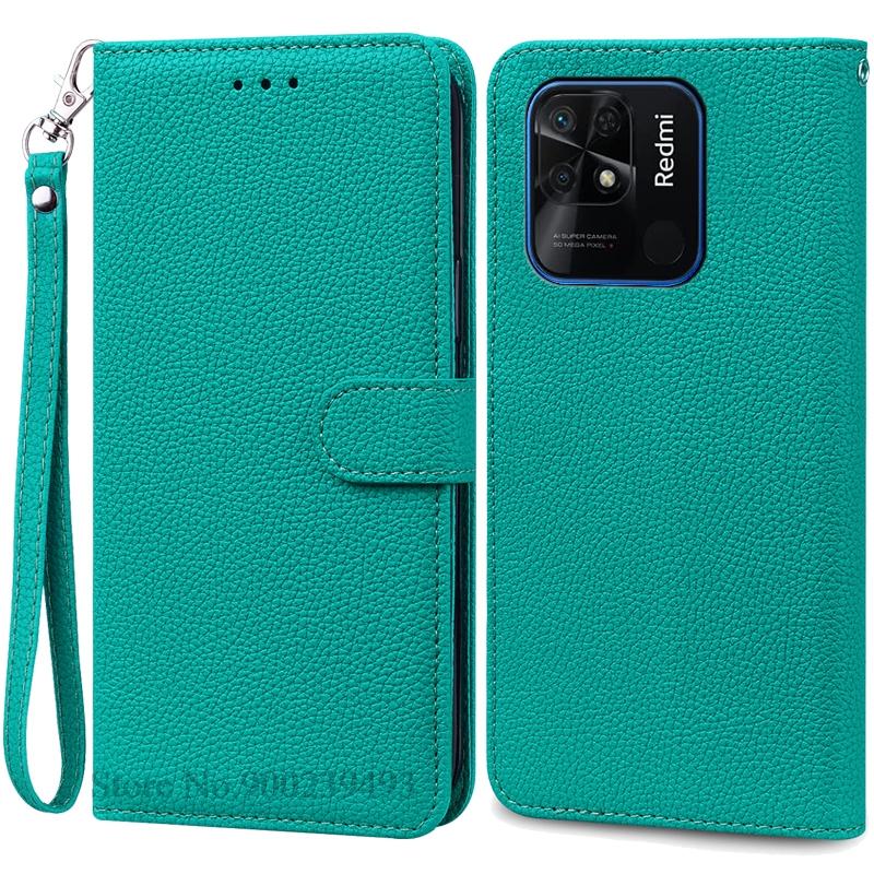 Pouzdro Redmi10C Pro Xiaomi Redmi 10C Pouzdro Měkké Kožené Peněženkové Odklápěcí Pouzdro Pro Redmi 10C Pouzdro 10 C Knižní Kryty na Telefon Coque Fundas