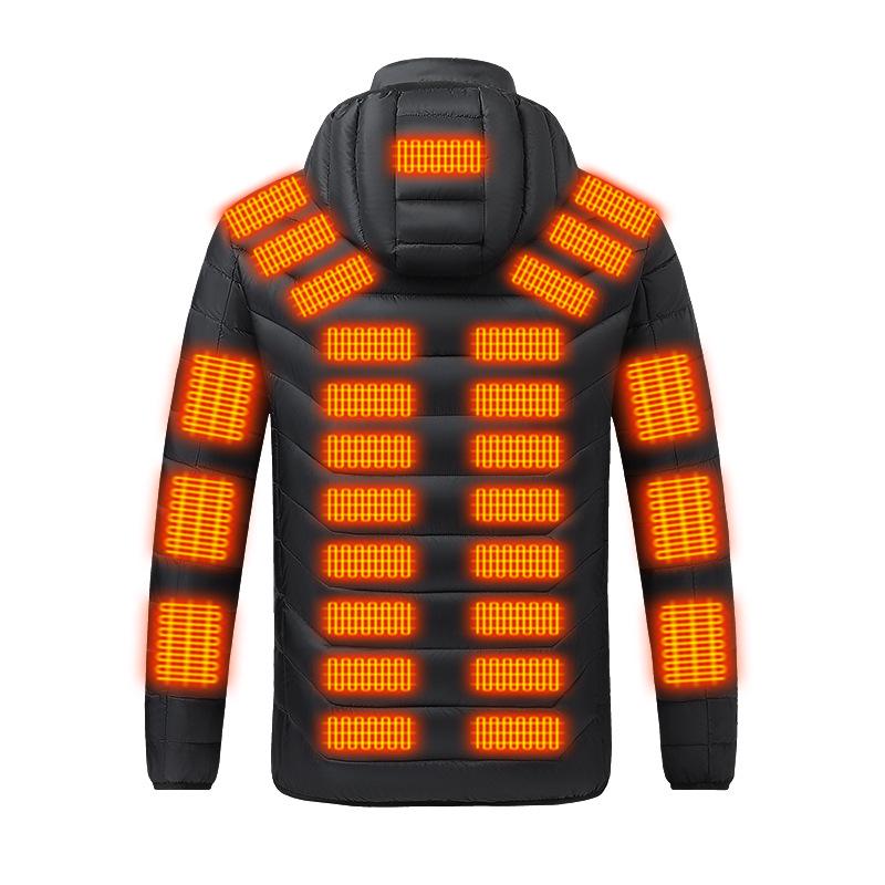 Smart Heated Cotton Jacket - Cold-Proof, Temperature-Controlled