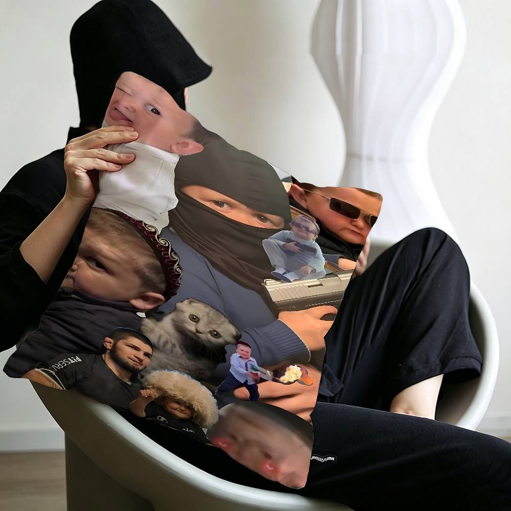 Funny Hasbulla Magomedov cm Cushion Cover Pillow Cover Decor Pillowcase Home Pillowcase for Couch Pillow