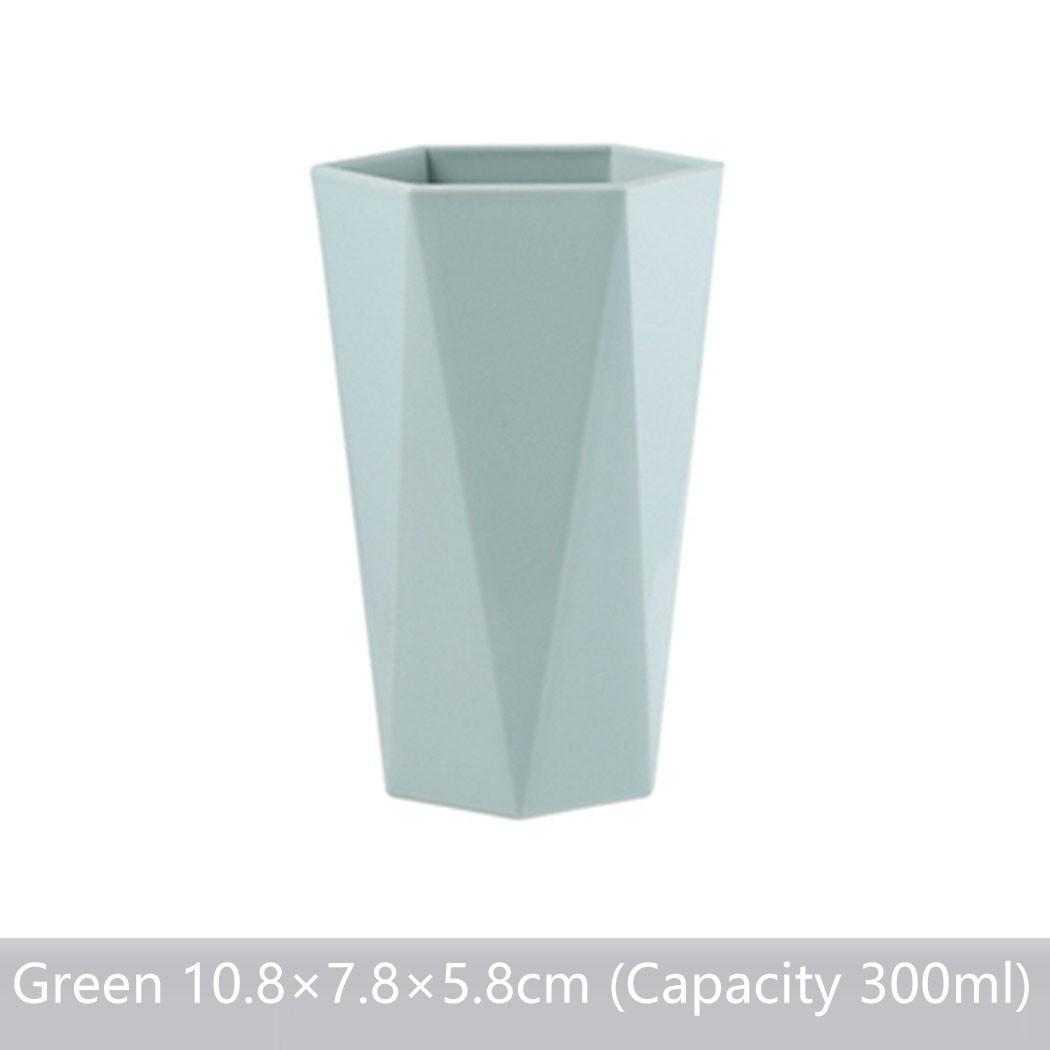 

Nordic Plastic Cup Toothbrush Holder Washing Drinking Bathroom Home Tooth Holder KTY зелёный