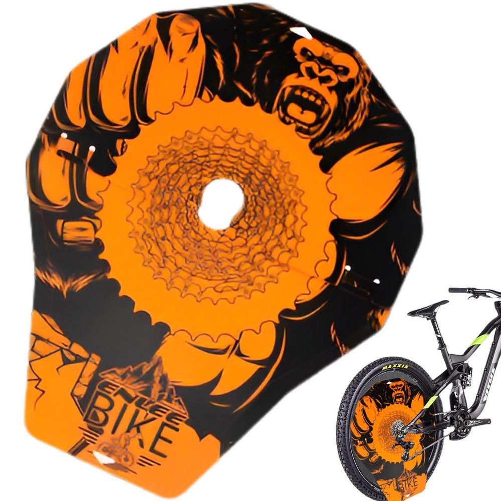 Cycle Mud Guard Cycle Brake Mud Splash Cover Mountain Bike Wash Cover Oil Stain Prevention Cycling Accessories For Motorcycle