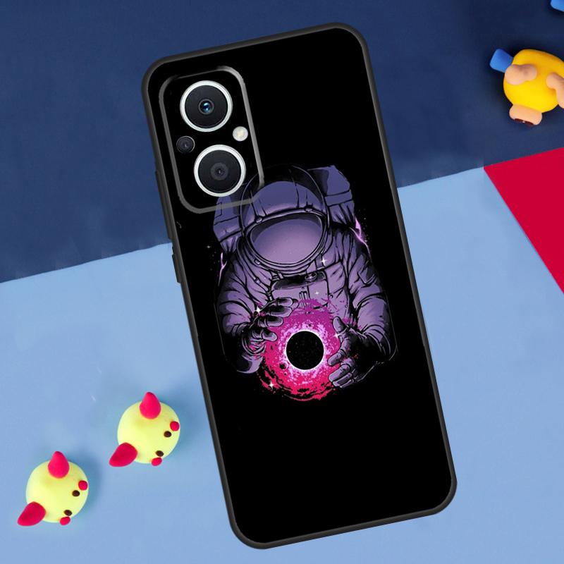 

Мультяшный Космический Астронавт Для OPPO Reno 12F 13F 14F 11F 10 11 12 13 14 Pro 8T 7 8 Lite OPPO Find X9 X8 X6 X5 Pro Чехол OPPO Find X8
