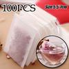 100X Tea Bags Food Grade Empty Scented Tea Bags Infuser Seal Filter Paper