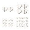 2/4/12/20Pcs Love Heart Curtain Magnet Closure Prevent Light Leaking Magnetic Curtain Clip Heavy Duty Alloy Thin Drapery Curtain Weight Magnet Holder