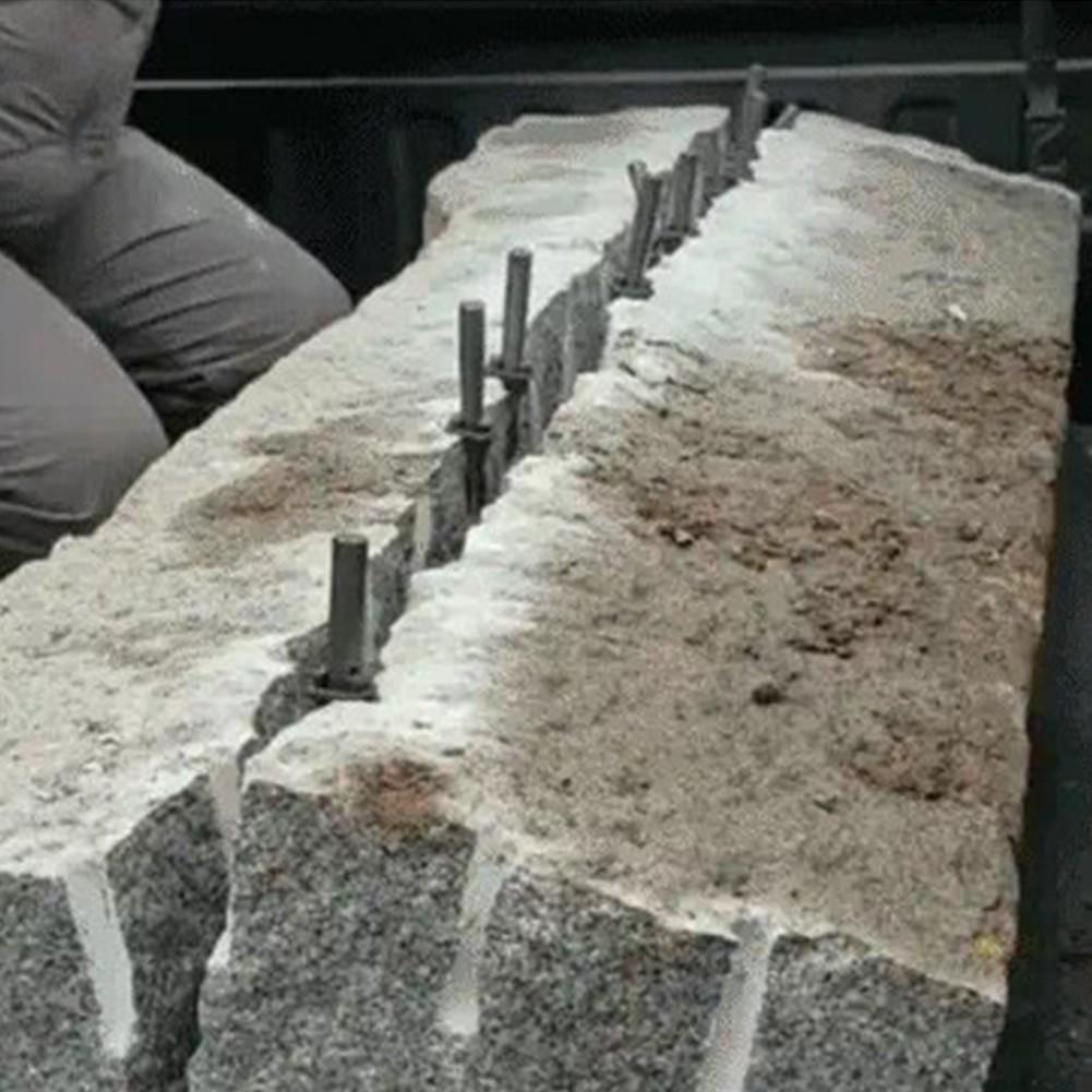 Rock Stone Splitter 23mm Crom Vanadiu Aliat Oțel Gri