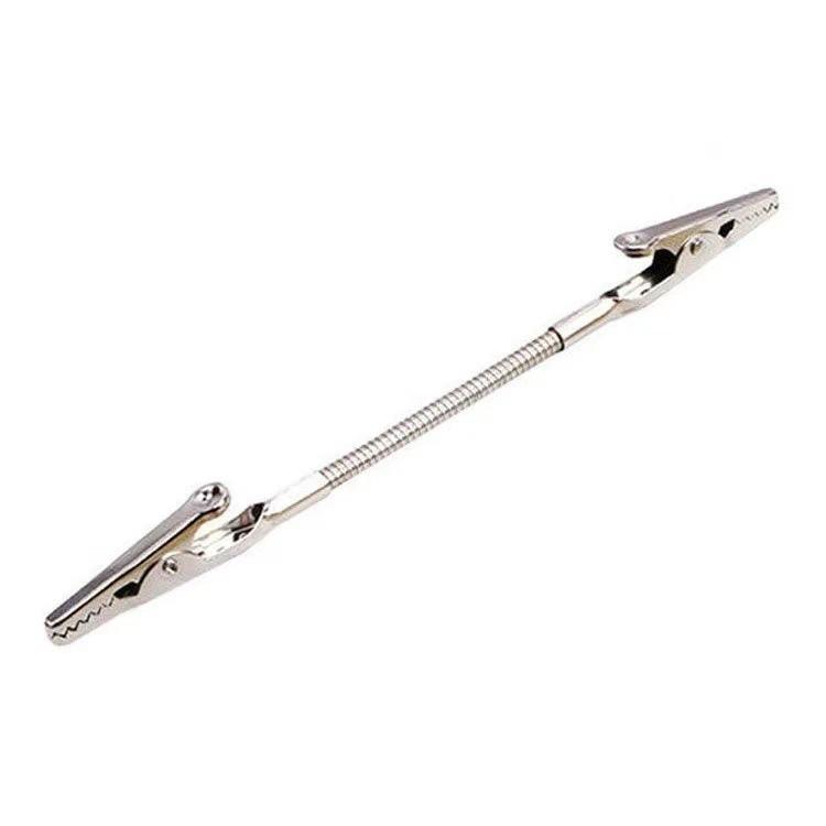 Multifunctional hose double-headed alligator clip price tag holder photo message holder белый