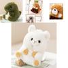 Adorable Animal Plush Toys Panda, Koala, Sloth, Hamster, Alpaca, Dinosaur, Short Plush Fabric, Pp Cotton Filling, Room Decor, Kids Gift