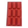 9 Holes Thread Silicone Chocolate Bar Mold Long Strip Mousse Dessert Biscuit Baking Mould Silicone Pastry Ice Grid Baking Tools