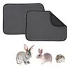 Hamster Reusable Waterproof Bottom Pet Pee Pads Cage Bedding Absorbent Cage Mat Cage Liner