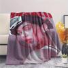 1Pc Alien Earth Print Flannel Blanket, High Quality Comfortable for All Seasons, Home Decor, Warmth and Comfort, Perfect for Christmas Gifts