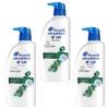 Head & Shoulders Anti-Dandruff & Itch Relief Shampoo, 3 X 700g