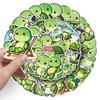 50 Cute Kawaii Turtle Stickers - Googly-Eyed Animal Graffiti for Journals & Guitars