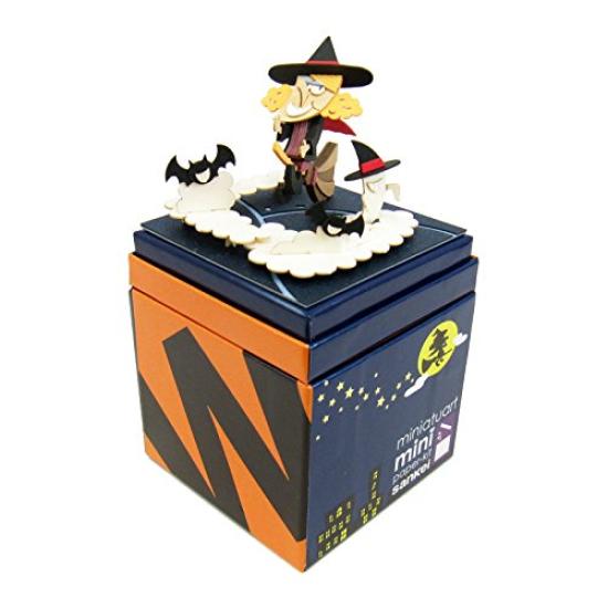 

Sankei Miniature Art Mini Halloween Witch Paper Craft MP05-18