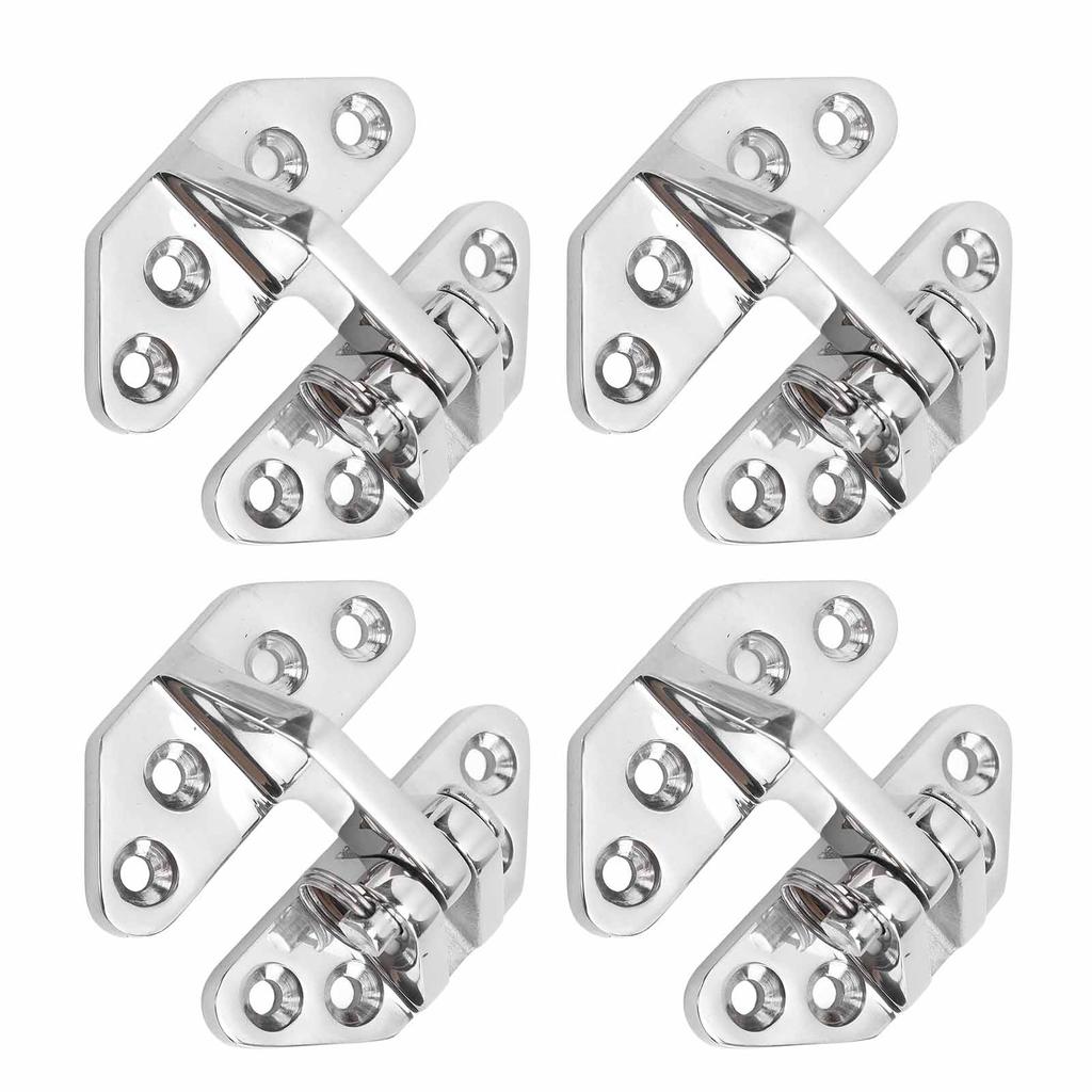 4PCS Boat Door Hinges 316 Stainless Steel Hatch Hinge Replacement for Marine Ship Inflatable Yacht 70x67mm