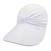 Frühlings- und Sommer-Strand-Sonnenhut für Damen Neuer Damen-Outdoor-Sport-Visierhut mit leerer Krone Sonnenschutz-Visier
