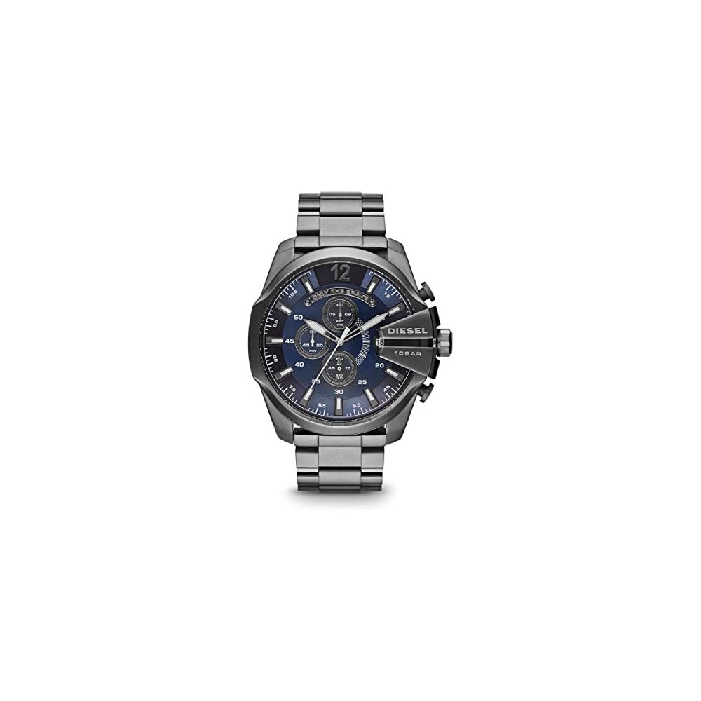DIESEL Quartz Chronograph Men s Watch DZ4329 Stainless Steel Water Resistant 50m