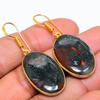 Boulder Opal Gemstone 925 Solid Sterling Silver Jewelry Earring 1.65" GK-5764