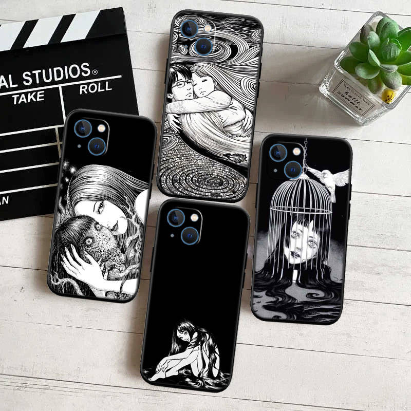IR15 Junji Ito Tomie Phone Shell Case for Redmi Note 12 12S 12C 13 13C 13R 14 14S 14R 14C Pro Max Plus A3 A3X A4 A5 11A 13X