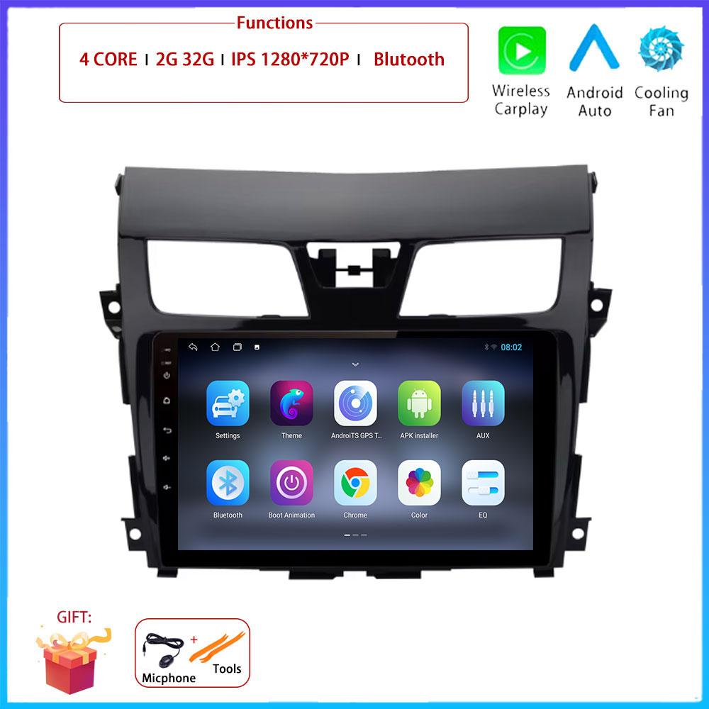 

9 4G для Nissan Teana Altima 2013 - 2018 Автомобильная ОС Android Радио Стерео Мультимедиа Видео GPS Навигатор Плеер QLED экран BT 5.0