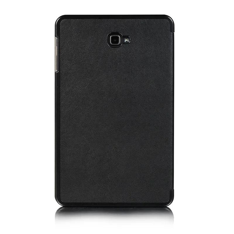 For Samsung Galaxy Tab A 10.1 SM-T580 SM-T585 Case Folding Stand Magnetic Tablet Cover for Samsung Galaxy Tab A 6 A6 Case