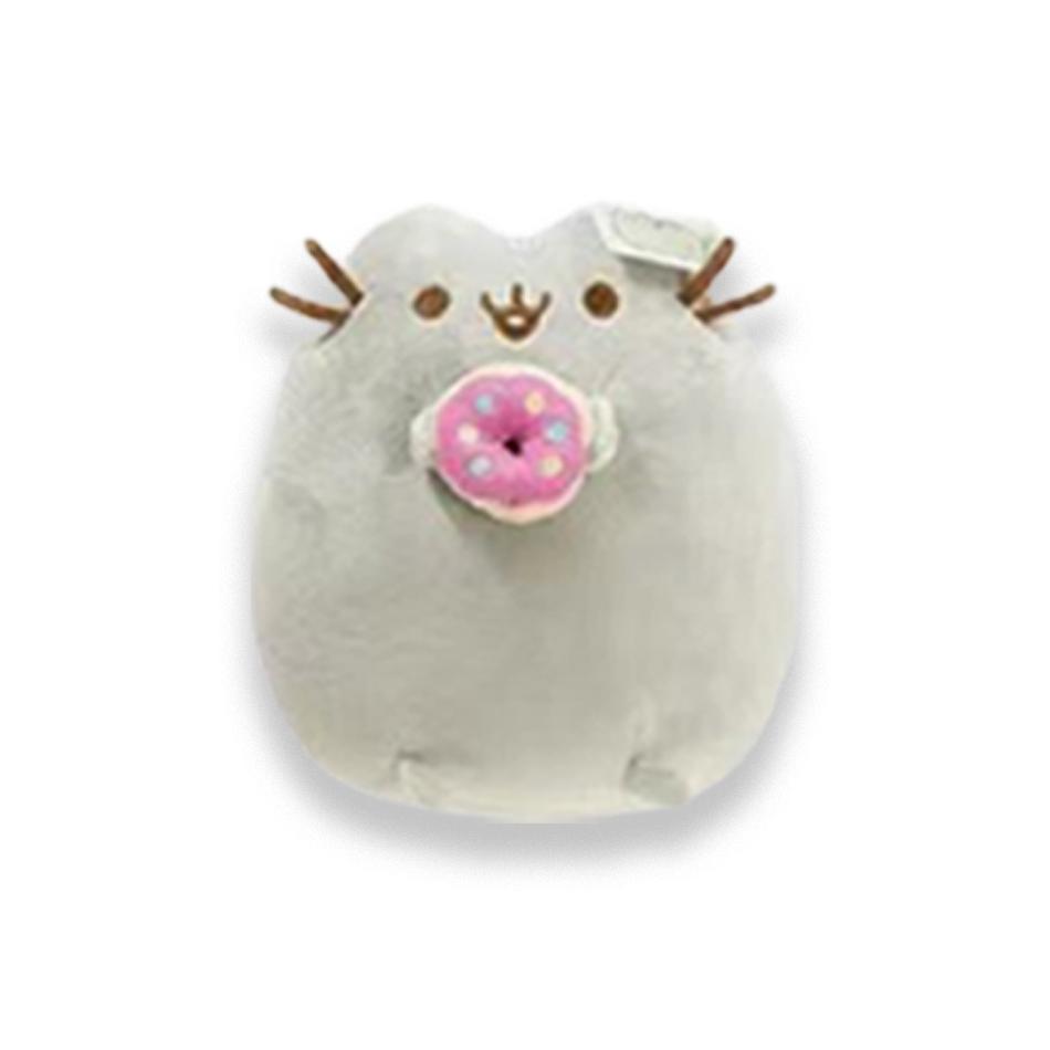 Divertido gato de peluche de , juguete de dibujos animados, gato de Anime suave, animales de peluche, muñecos de peluche, decora