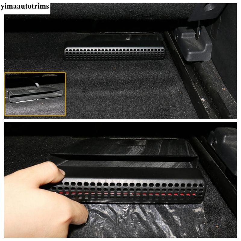 Seat Under Floor AC Air Vent Condition Outlet Dust Cover For Peugeot 3008 5008 GT 2017 - 2024 / Citroen C5 Aircross 2018 - 2024