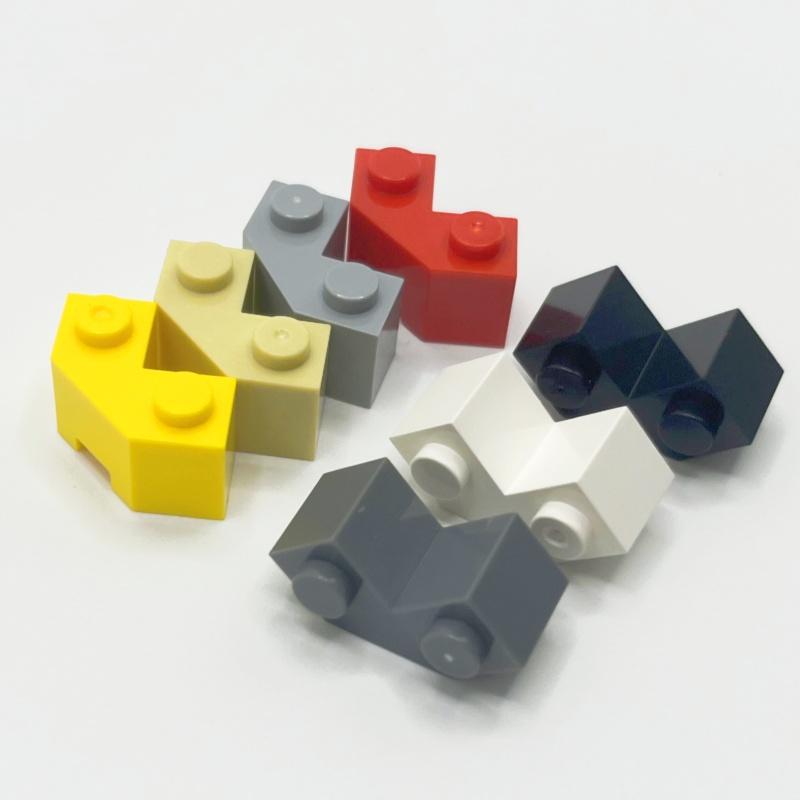 Lot 87620 Wedge 2 x 2 Facet Bricks Toys For Technical Buildings Blocks Compatible Assembles Particles DIY MOC