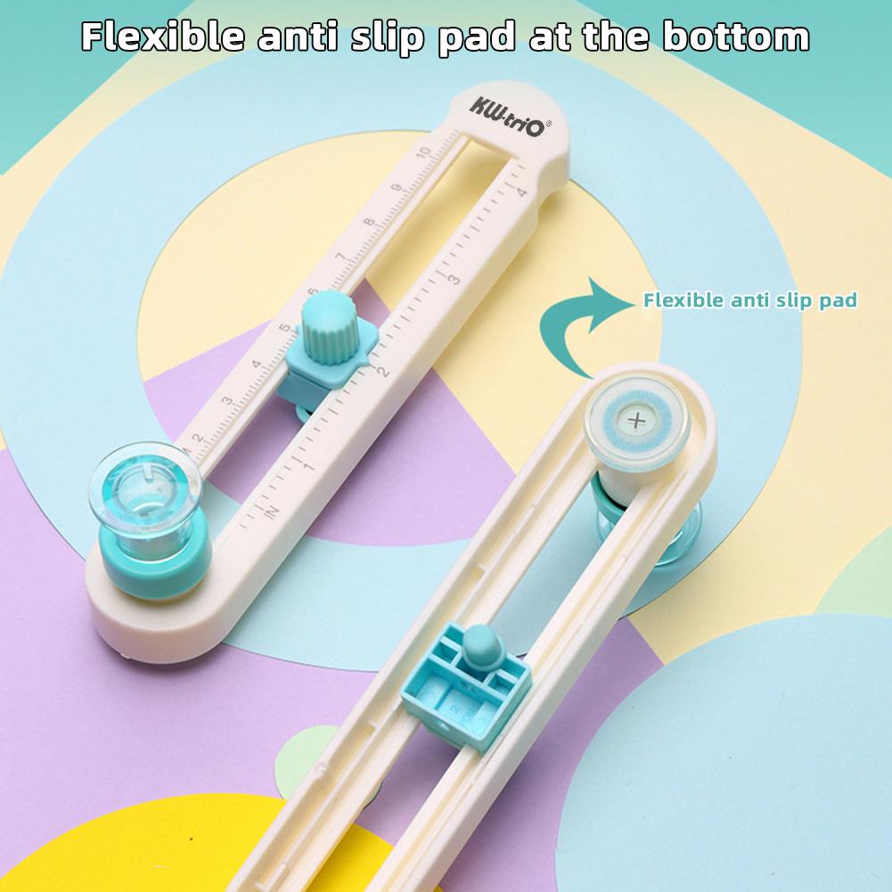 2-20cm Circle Cutter,Circular Paper Cutter Trimmer Rotary Craft Cutting Tools,DIY Round Cards Knife For Home Study Offices