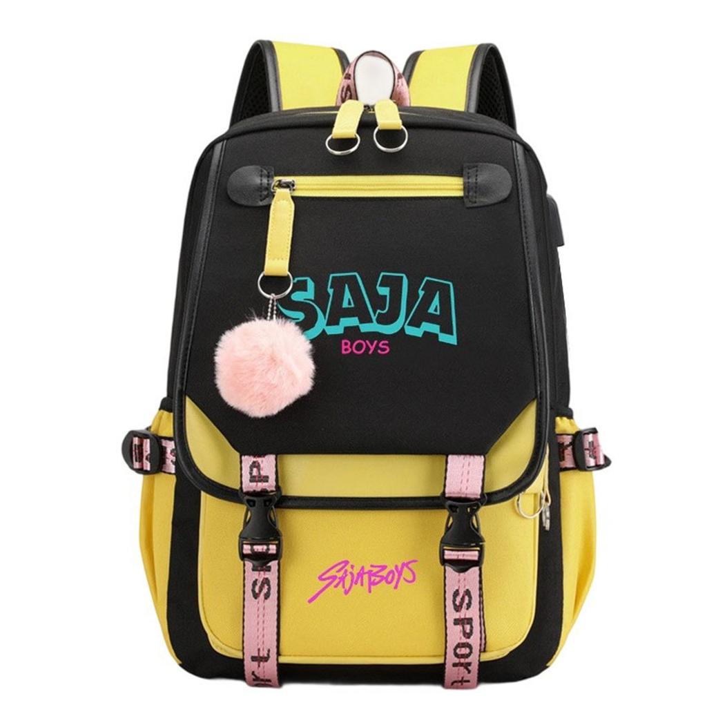Backpack, Back To School, Cartoon Cute Travel Backpack Print Peripheral Double-shoulder Backpack For Teenagers, Students, Boys And Girls