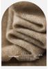 Cashmere Mulberry Silk Korean Style Crew Neck Short-Sleeved Loose Sweater for Spring and Autumn