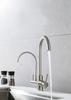 Nickel 304 Stainless Steel  Kitchen Sink Faucet Pure Water Filter Dual Handle Hot and Cold Drinking Water Mixer Taps Crane